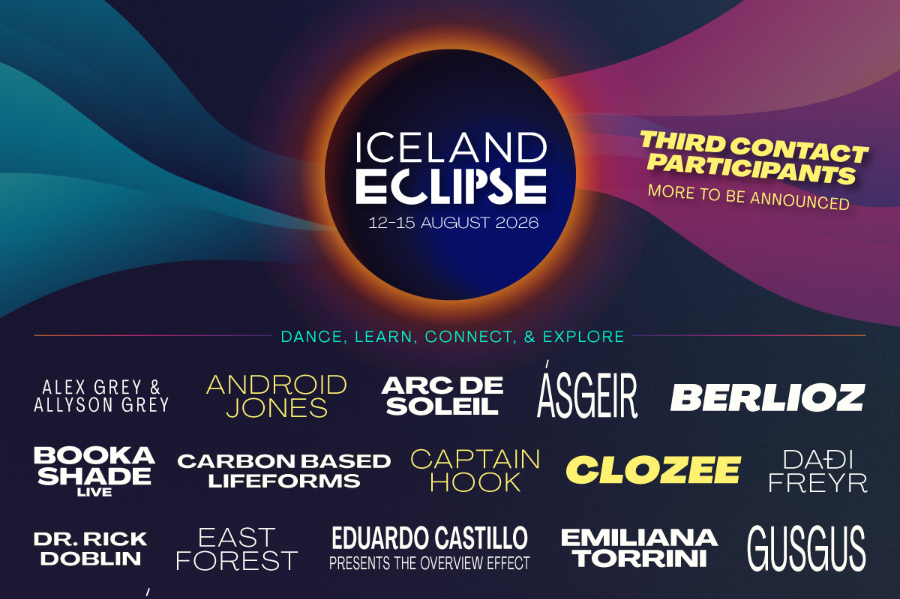 Artists including Ida Engberg, Kenny Dope, Nick Warren and Captain Hook have been added to the lineup for Iceland Eclipse Festival, taking place from 12 to 15 August at Snæfellsnes Peninsula, Iceland.