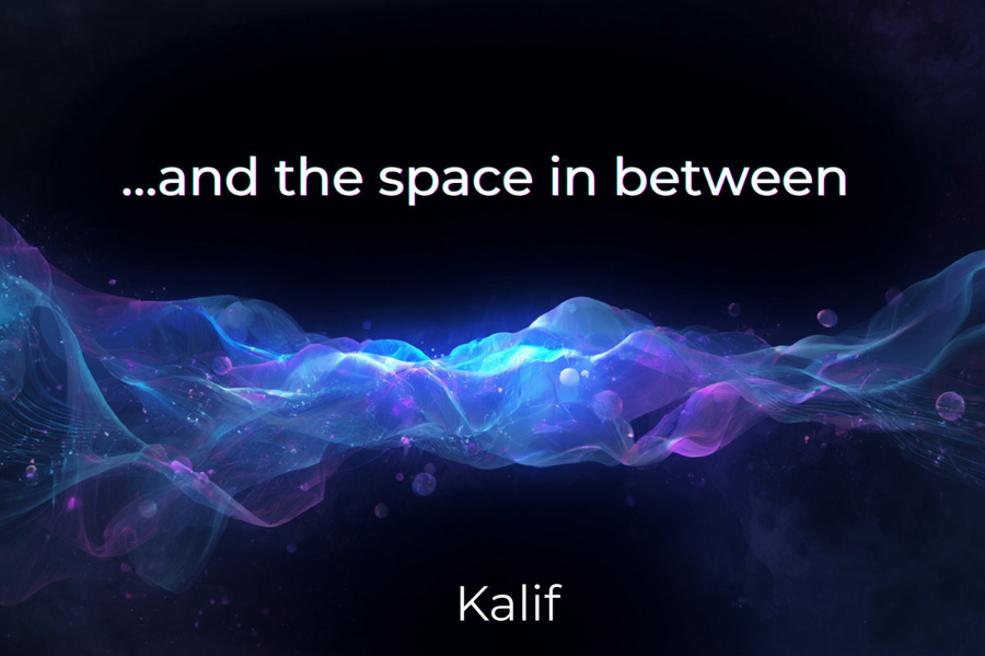 Brazilian producer Kalif has announced the release of his latest album, …and the space in between.